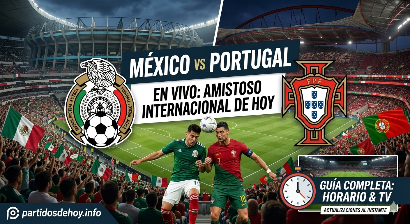 México vs Portugal EN VIVO