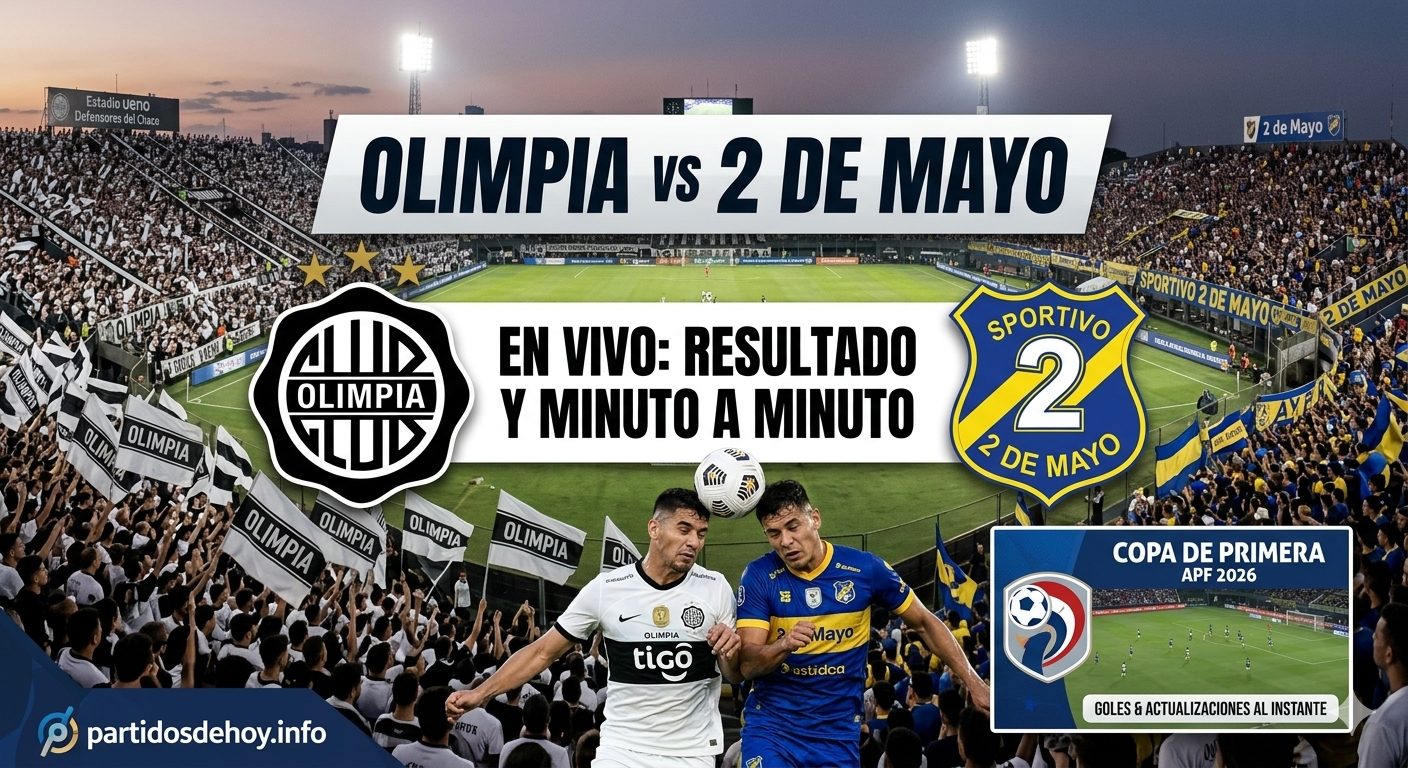 Olimpia vs 2 de Mayo EN VIVO